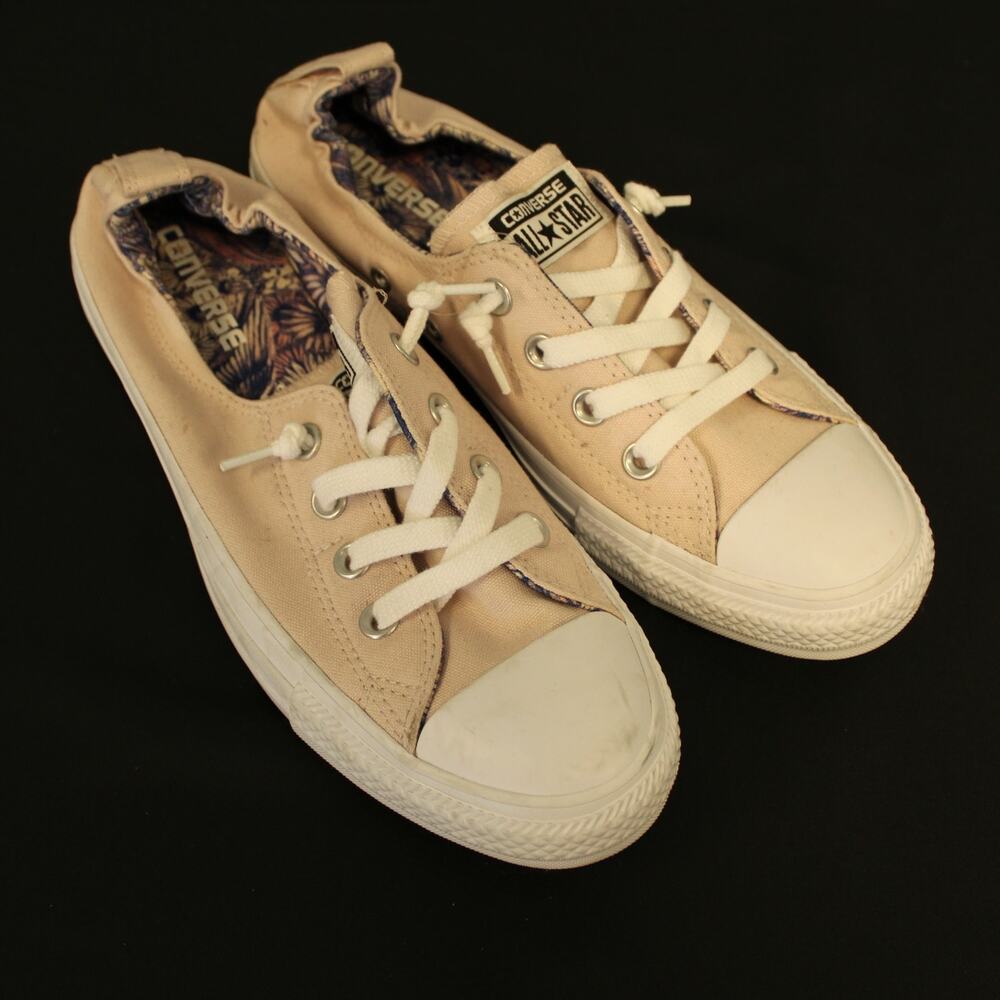 Converse Womens All Star Shoreline Slips Size 9 Pink Excellent